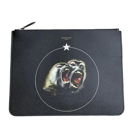 Givenchy Monkey Brothers Clutch 